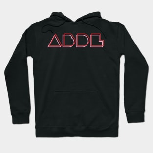 ABDL - Retro Red & Pink Hoodie